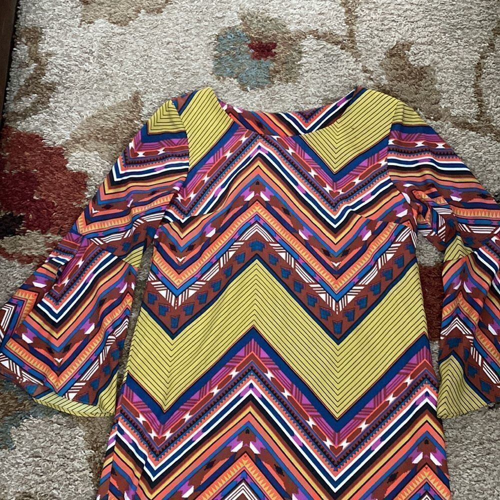 ❤️ Uncle Frank Aztec Mini Dress ❤️ - Picture 2 of 10